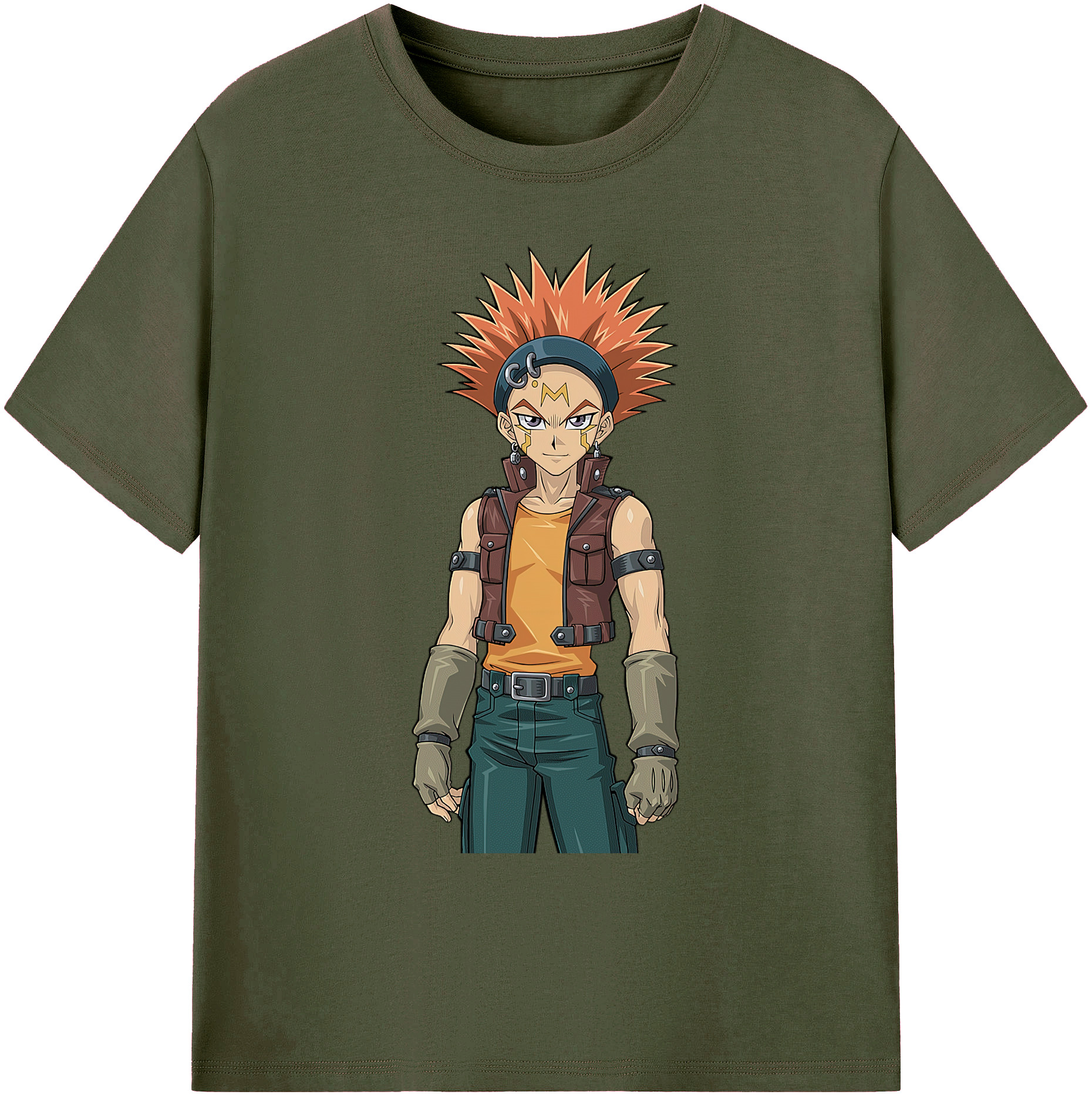 （画像用） 遊☆戯☆王 Yu-Gi-Oh! 綿100％ メンズ半袖Tシャツ｜肌触りやわらか＆通気性